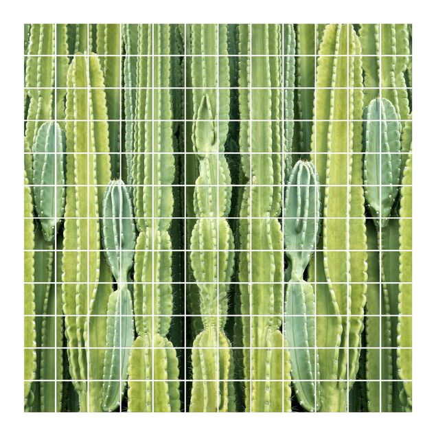 Películas para azulejos Cactus Wall