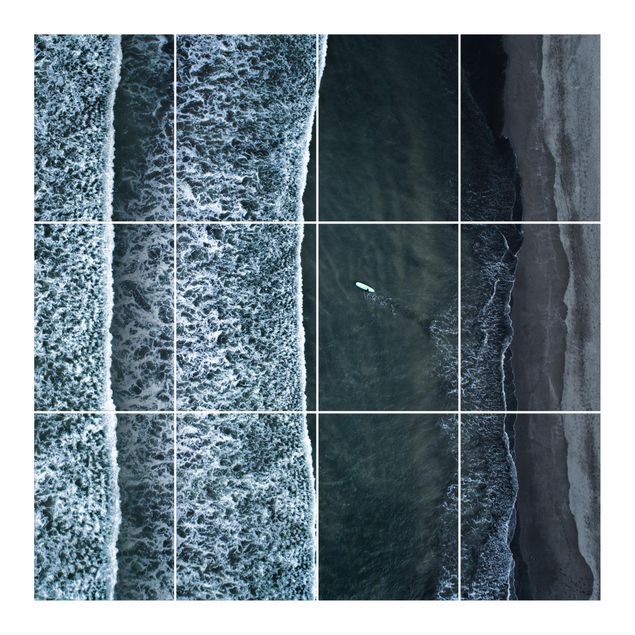adesivos para azulejos Aerial View - The Challenger