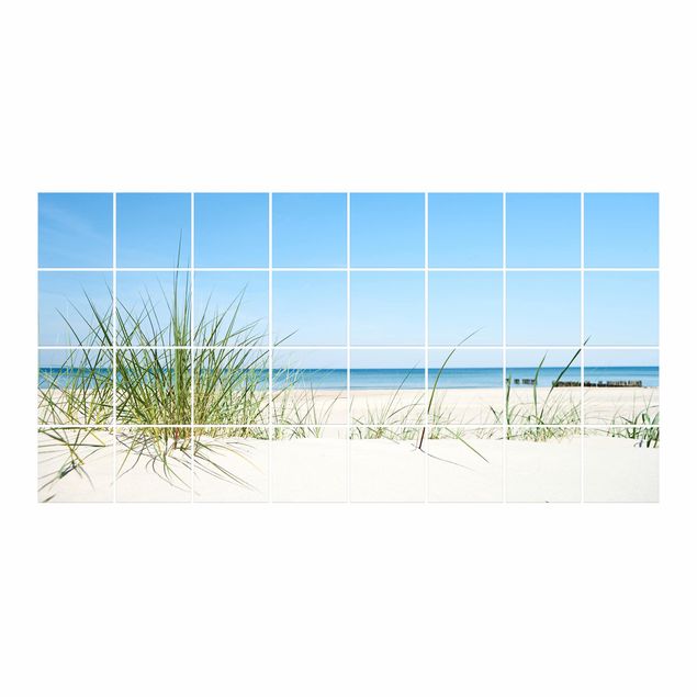 vinil autocolante para azulejos Baltic Sea Coast