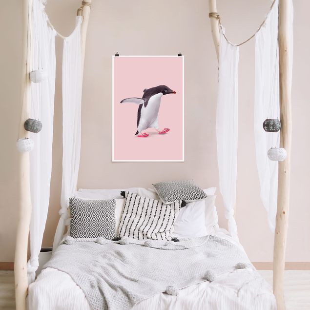 Posters animais Flip-Flop Penguin