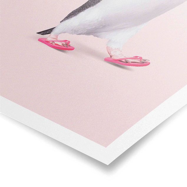 Quadros de Jonas Loose Flip-Flop Penguin