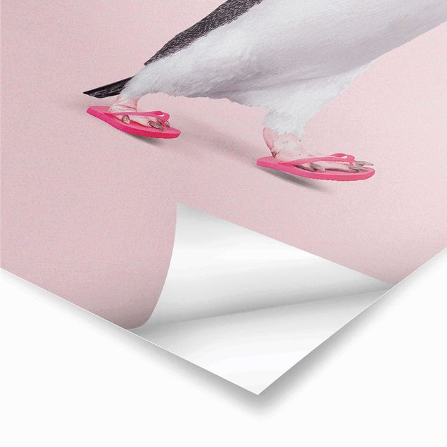 Posters Flip-Flop Penguin