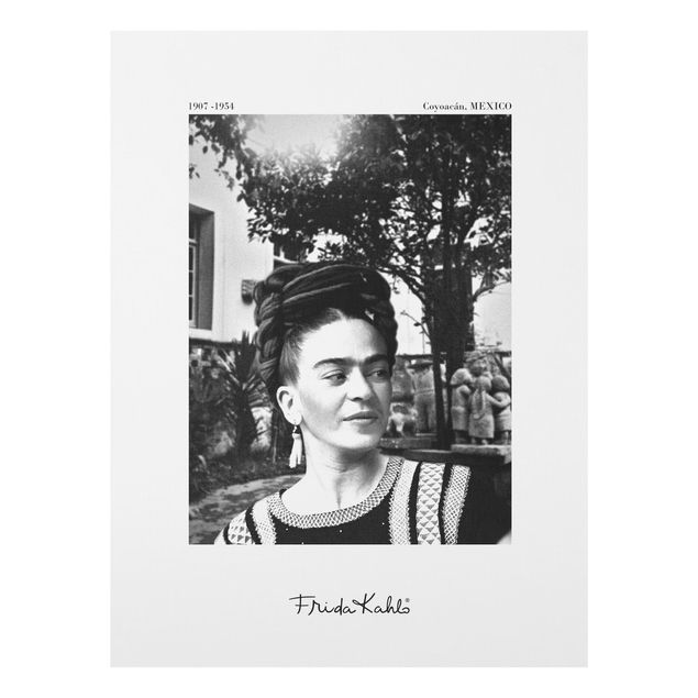Quadros de Frida Kahlo Frida Kahlo Photograph Portrait In The Garden