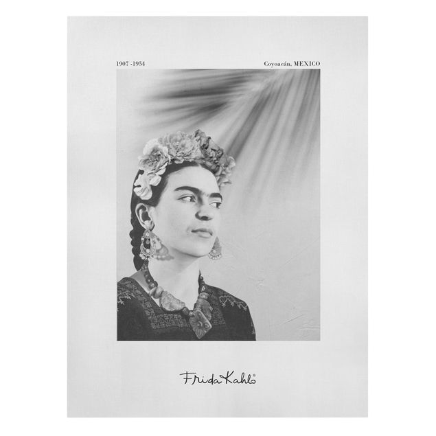 Quadros de Frida Kahlo Frida Kahlo Portrait With Jewellery