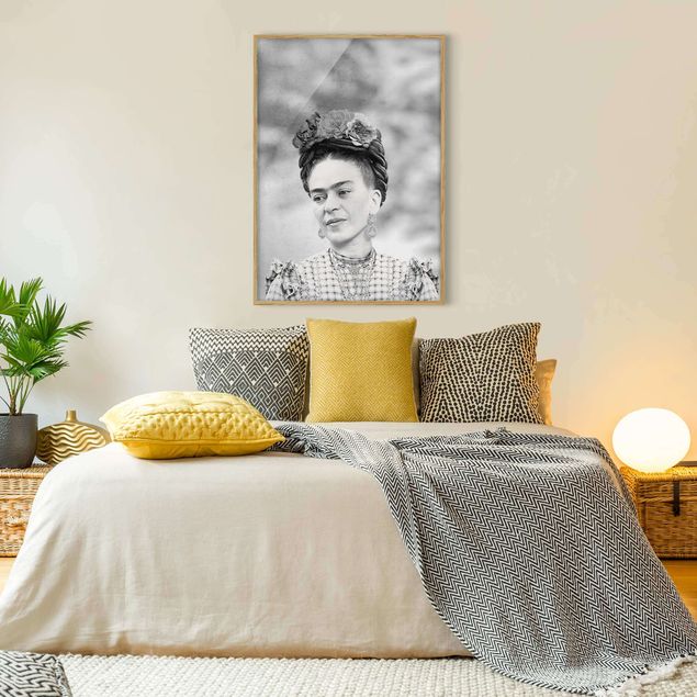 Quadros retratos Frida Kahlo Portrait