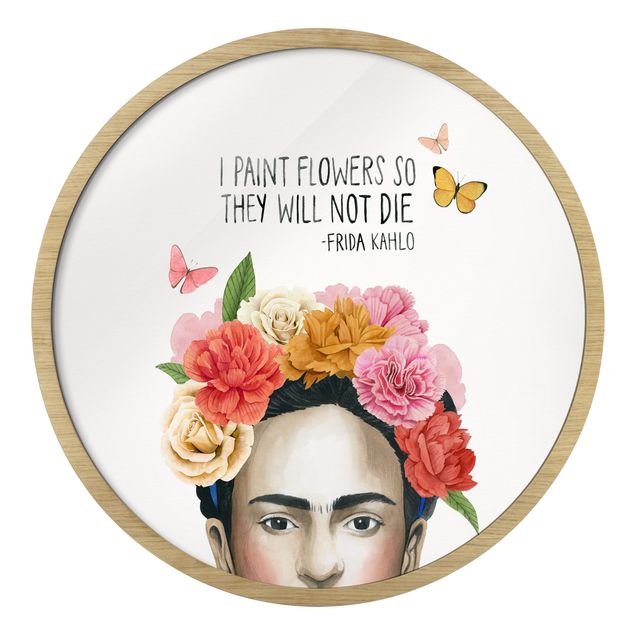 Quadros decorativos Frida's Thoughts - Flowers