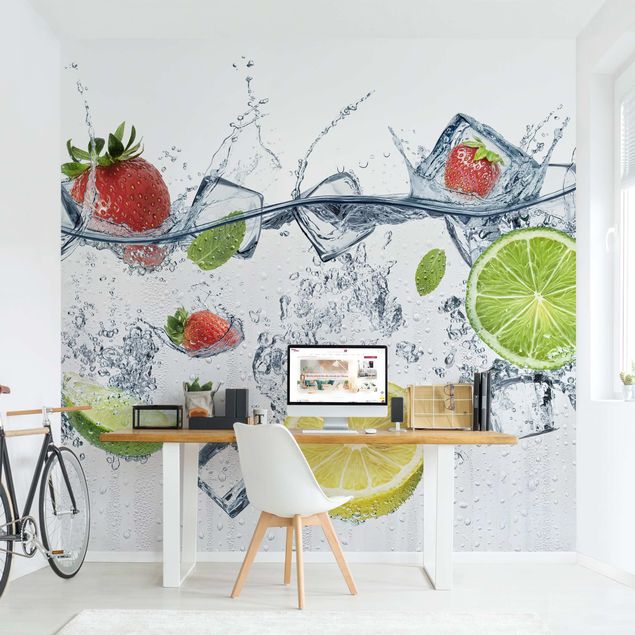 papel de parede em branco Fruit Cocktail