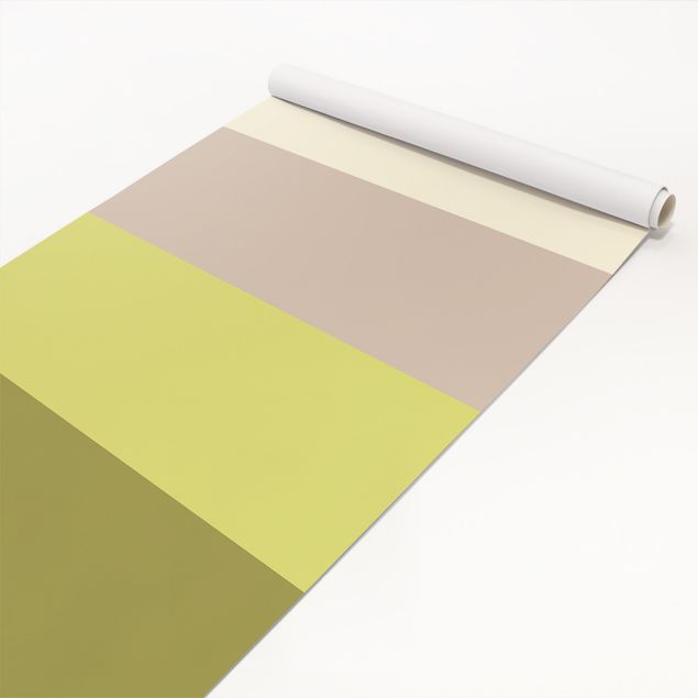 Papel autocolante para móveis armários Spring Fresh Stripes - Cashmere Macchiato Pastel Green Bamboo