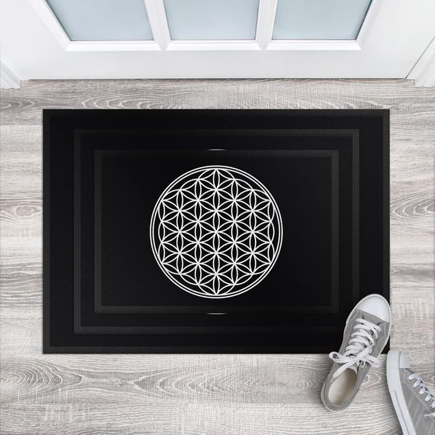 tapetes flores Flower of Life