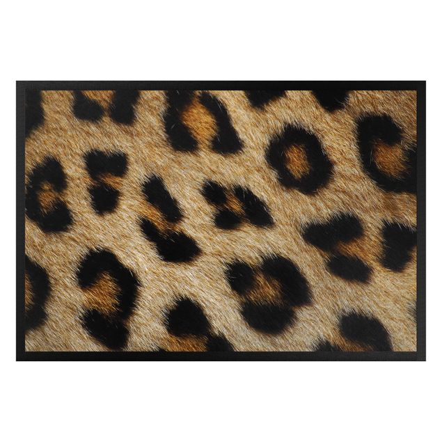 Tapetes modernos Bright Leopard skin