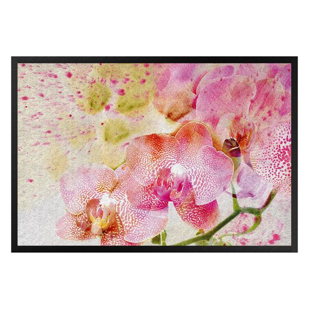 Tapetes modernos Watercolour Orchids