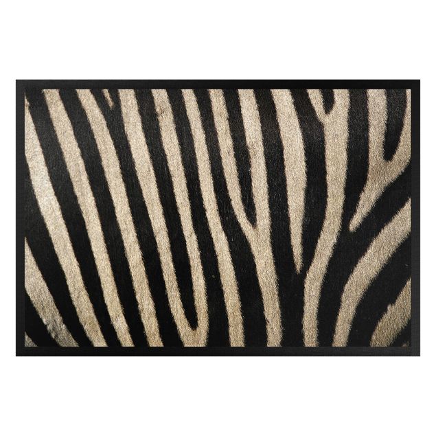tapete para sala moderno Zebra Skin