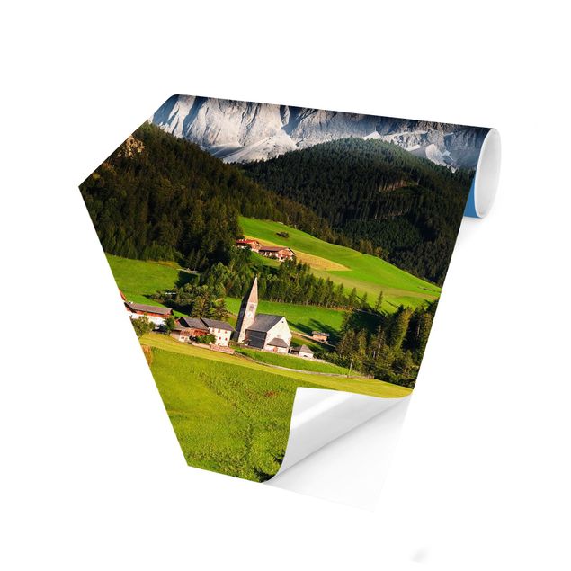 papel de parede com paisagem Odle In South Tyrol