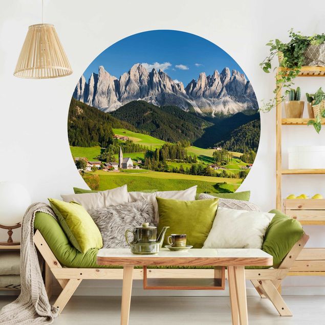 Papel de parede montanhas Odle In South Tyrol