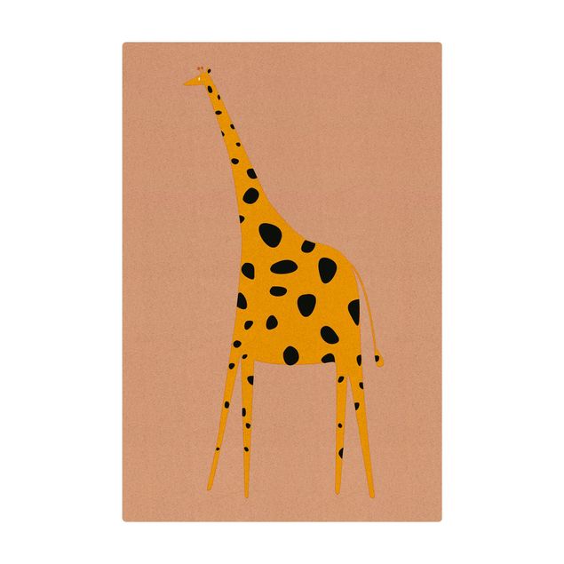 Tapete de cortiça Yellow Giraffe