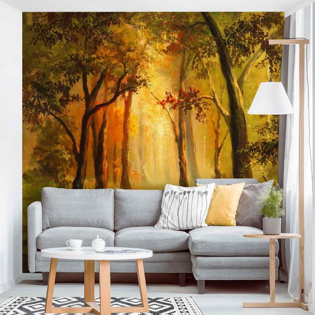 decoraçoes cozinha Painting Of A Forest Clearing
