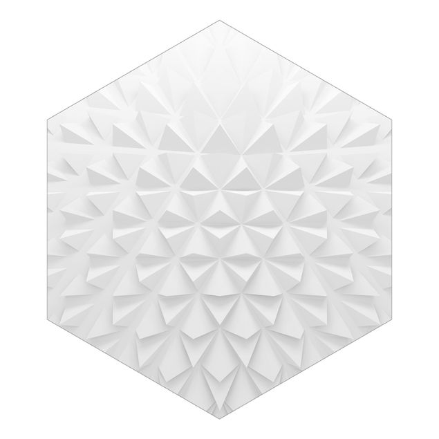 murais de parede Geometrical Pattern 3D Effect