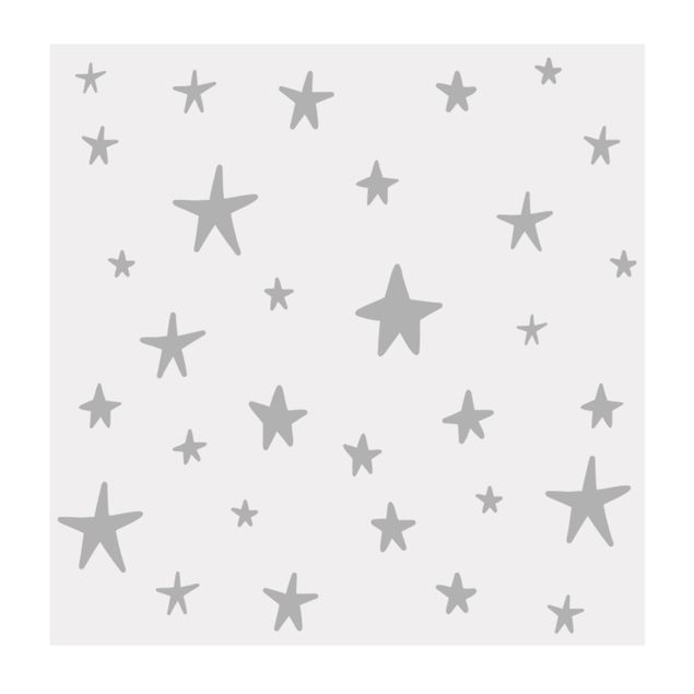 Películas de privacidade para janelas Drawn Stars Pattern