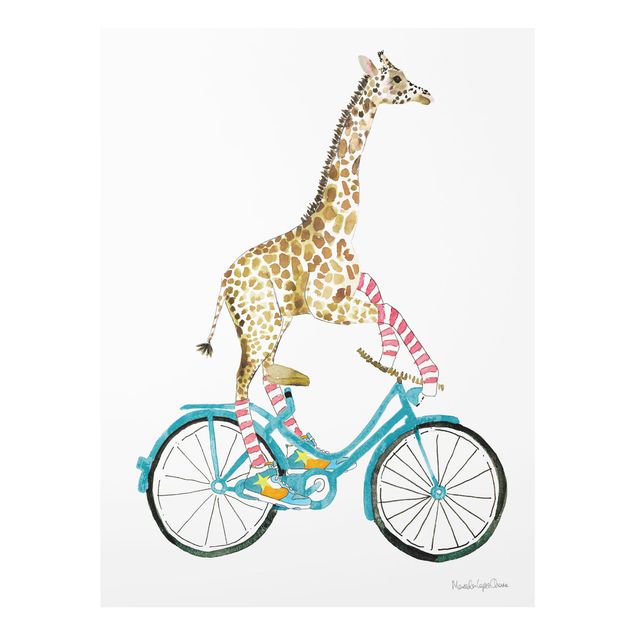 quadro animal Giraffe on a joy ride II