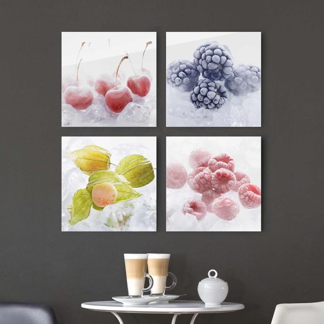 decoraçao para parede de cozinha Frozen Fruit