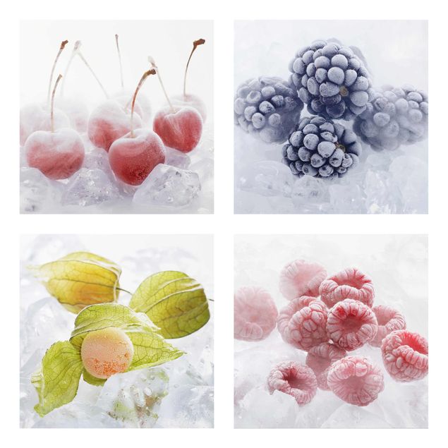 Quadros florais Frozen Fruit
