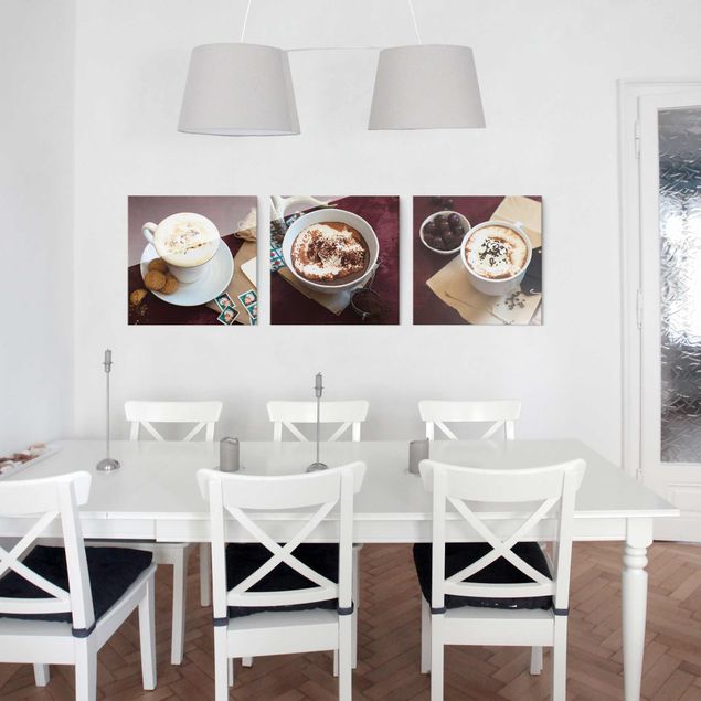 quadros decorativos para sala modernos Hot Chocolate With Cream
