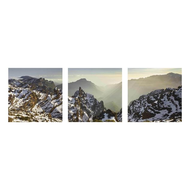 quadros de paisagens Mountains In La Palma