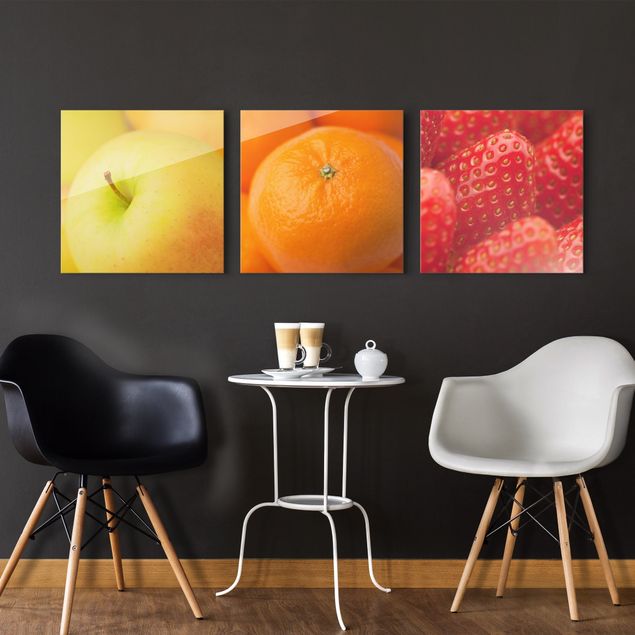 decoraçao para parede de cozinha Fresh Fruit