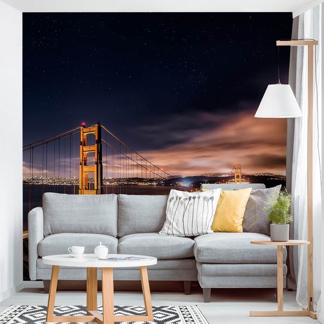 papéis de parede cidade Golden Gate To Stars