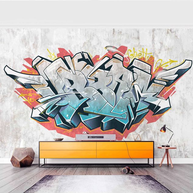 Papel de parede grafite Graffiti Art Urban