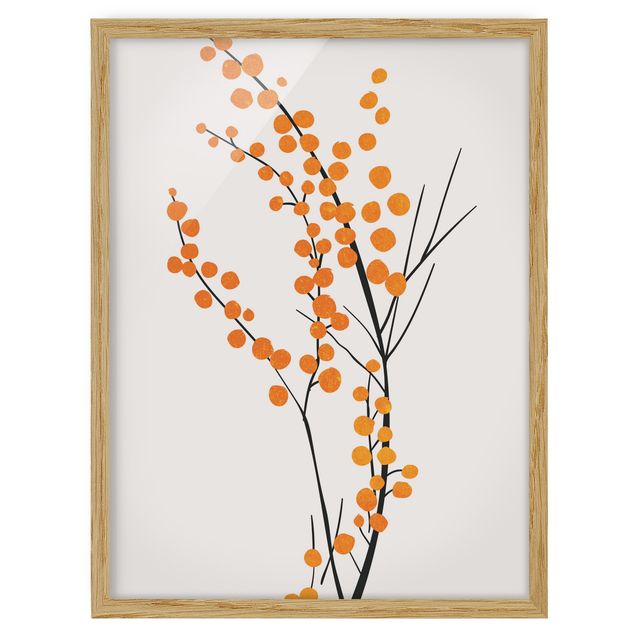 Quadros florais Graphical Plant World - Berries Orange