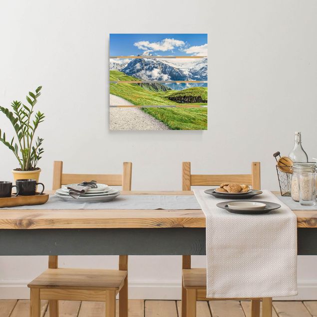 quadros para parede Grindelwald Panorama