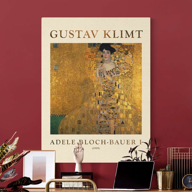 Quadros por movimento artístico Gustav Klimt - Adele Bloch-Bauer I - Museum Edition