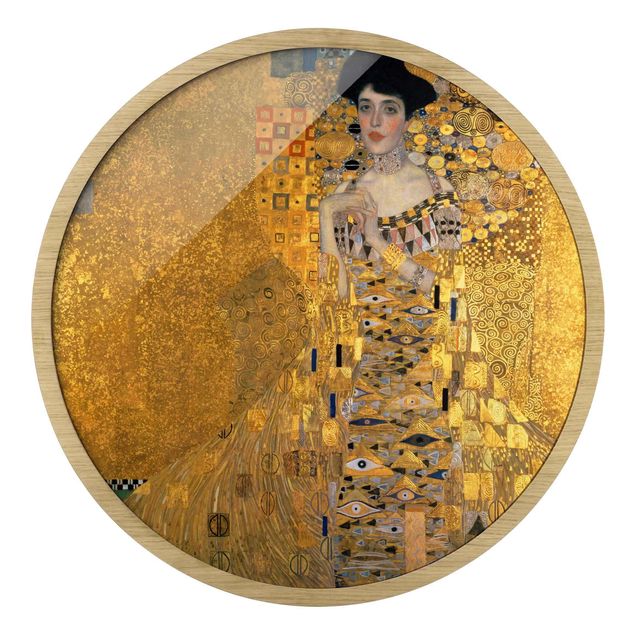 Quadros modernos Gustav Klimt - Portrait Of Adele Bloch-Bauer I