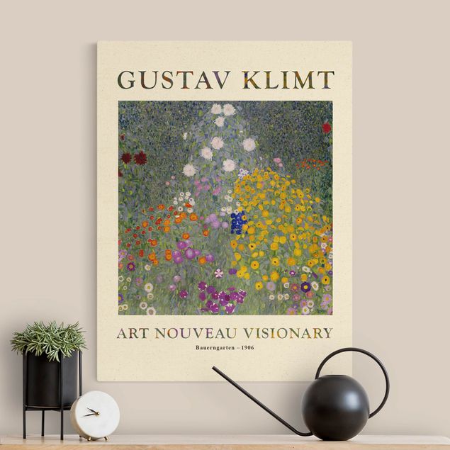 Quadros por movimento artístico Gustav Klimt - Farmer's Garden - Museum Edition