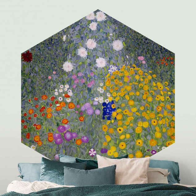 decoraçoes cozinha Gustav Klimt - Cottage Garden