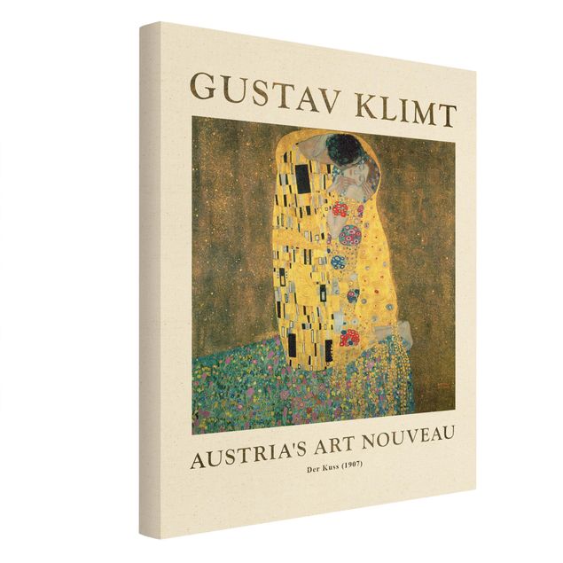 Quadros de Gustav Klimt Gustav Klimt - The Kiss - Museum Edition