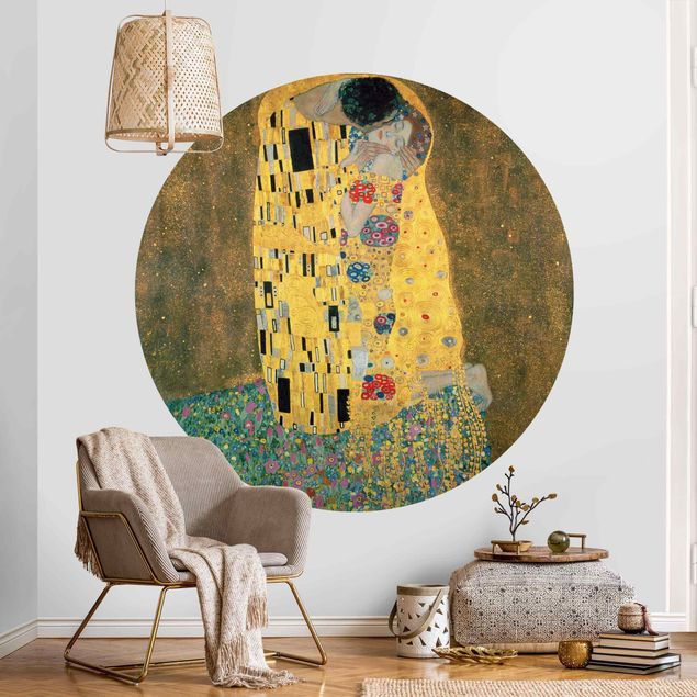 decoraçao para parede de cozinha Gustav Klimt - The Kiss