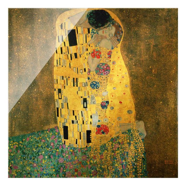 Quadros atos e eróticos Gustav Klimt - The Kiss