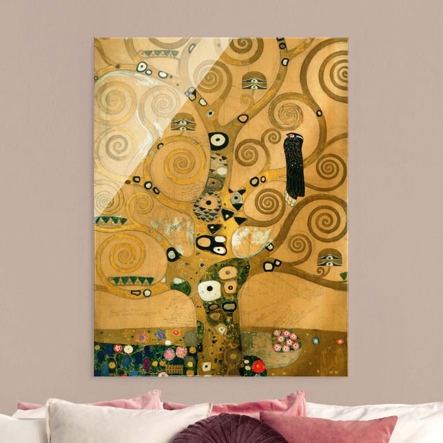 decoraçao cozinha Gustav Klimt - The Tree of Life