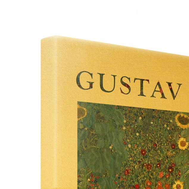 Quadros de Gustav Klimt Gustav Klimt - Farmer's Garden - Museum Edition