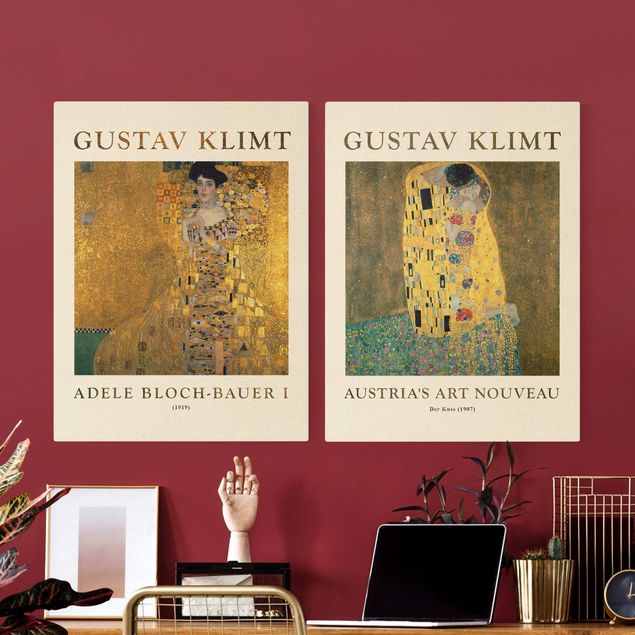 quadros modernos para quarto de casal Gustav Klimt - Museum Edition