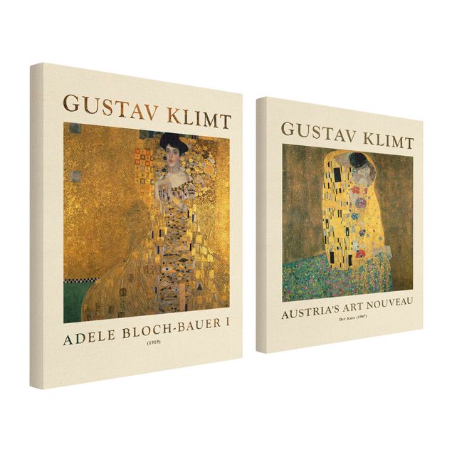 telas decorativas para paredes Gustav Klimt - Museum Edition