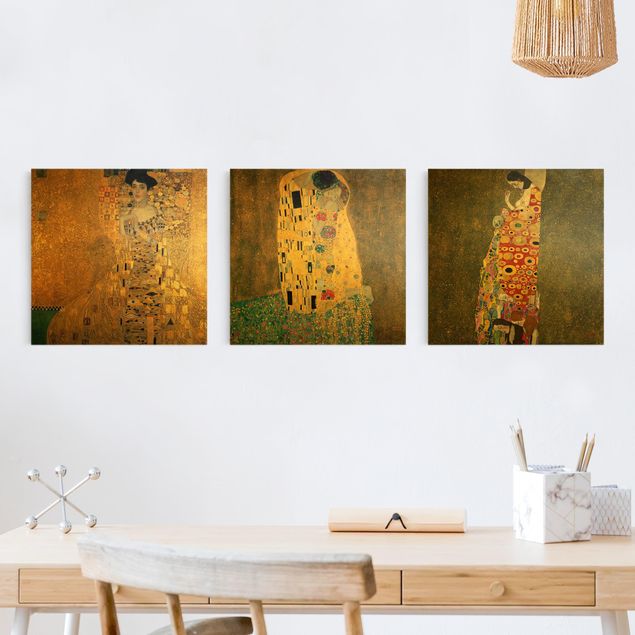 Quadros movimento artístico Art Déco Gustav Klimt - Portraits