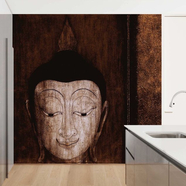 Papel de parede zen Happy Buddha