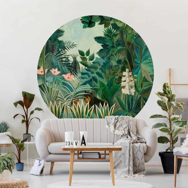 Papel de parede vintage Henri Rousseau - The Equatorial Jungle