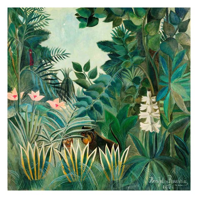 Mural de parede Henri Rousseau - The Equatorial Jungle