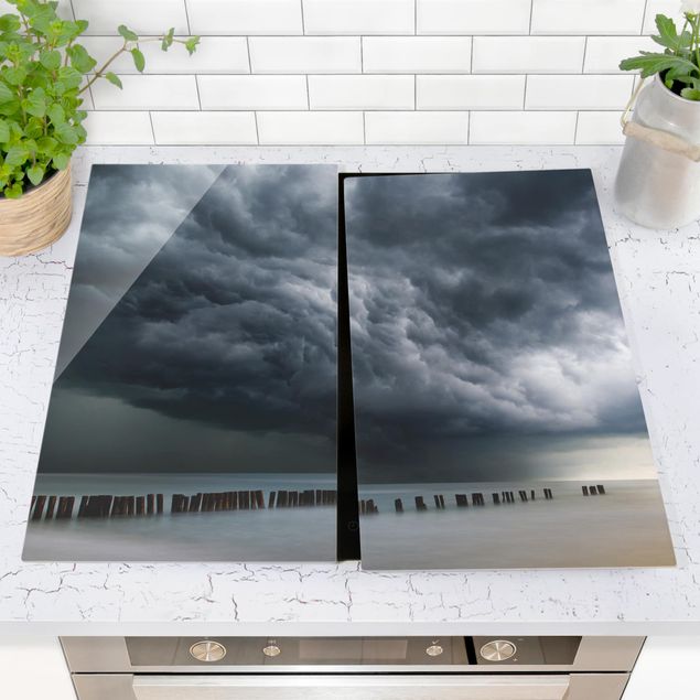 decoraçoes cozinha Storm Clouds Over The Baltic Sea