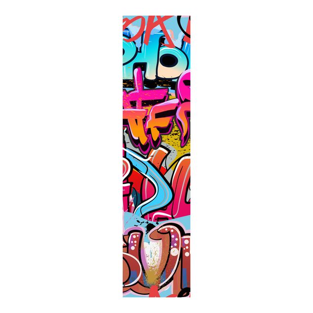 cortinas de correr Hip Hop Graffiti