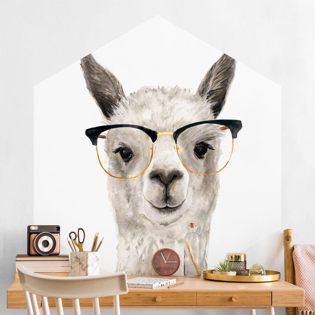 decoraçao cozinha Hip Lama With Glasses I